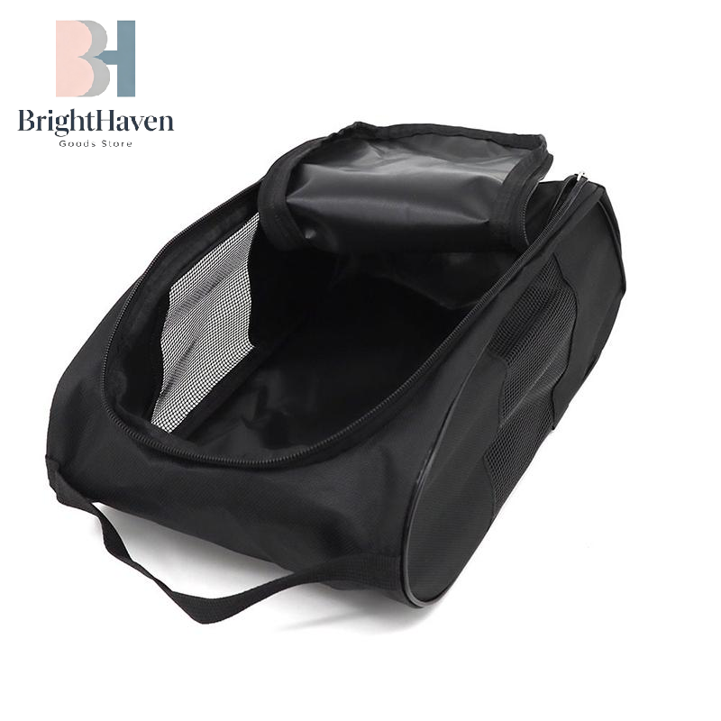 Shoe Bag Dust - กระเป๋าใส่รองเท้ากีฬากลางแจ้ง ตาข่ายระบายอากาศ กระเป๋าใส่รองเท้าบาสเกตบอลกันน้ำ กระเป๋าเก็บรองเท้าพกพาสำหรับเดินทาง พร้อมช่องเก็บกันฝุ่น