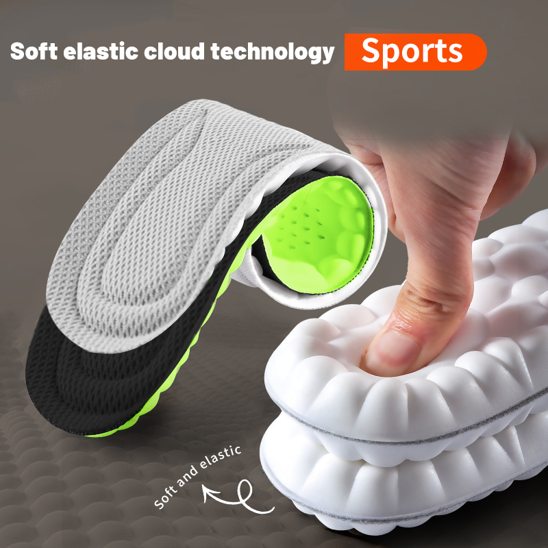 Sneaker Care Foam - แผ่นรองรองเท้าเมมโมรี่โฟม 1 คู่ สำหรับรองเท้าผู้ชาย ผู้หญิง นาโน
