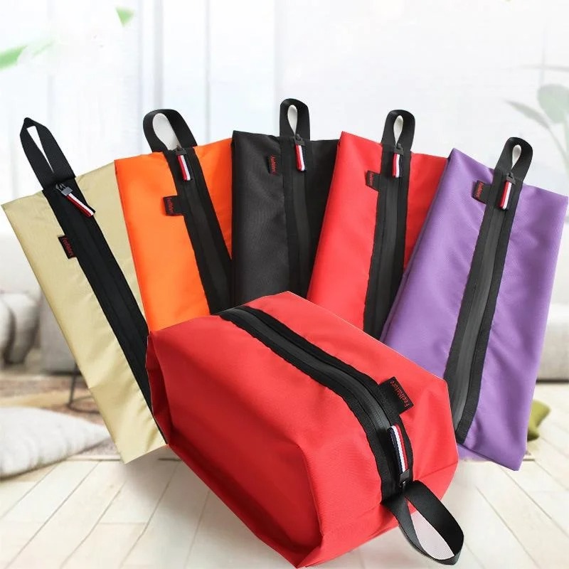 Shoe Bag Dust - กระเป๋าแบบพกพาเสื้อผ้า Travel Organizer มัลติฟังก์ชั่กันน้ําตู้เสื้อผ้ากันฝุ่นพร้อมซิปรองเท้ากระเป๋าถือ