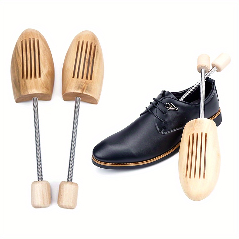 Shoe Tree Cedar - ที่ดันทรงรองเท้าไม้ซีดาร์แบบปรับได้ 2 ชิ้น ช่วยควบคุมกลิ่น ลดความชื้น และรักษาทรงรองเท้า