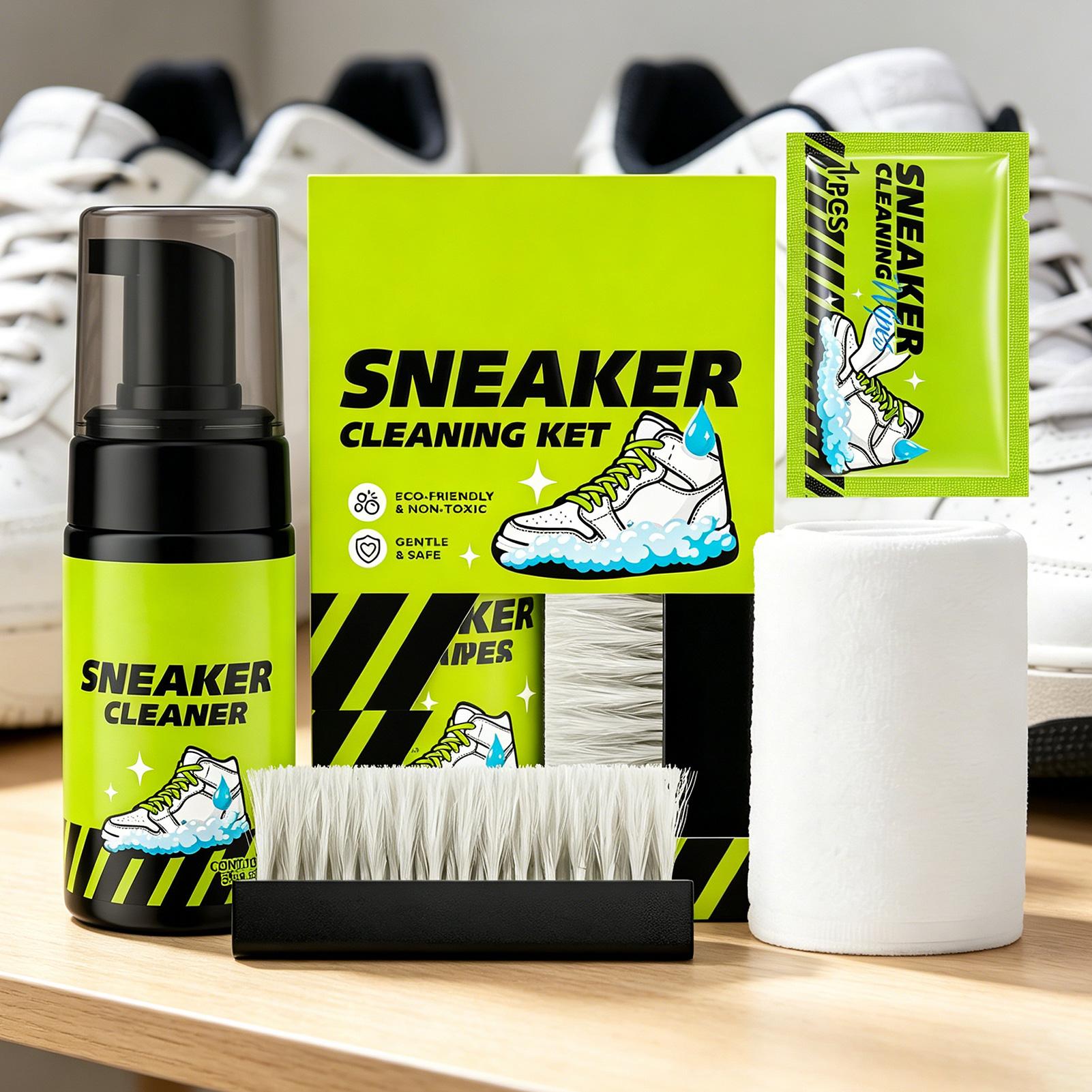 น้ำยาทำความสะอาดรองเท้าผ้าใบ 4 - Sneaker Care Foam บทวิจารณ์และราคา
