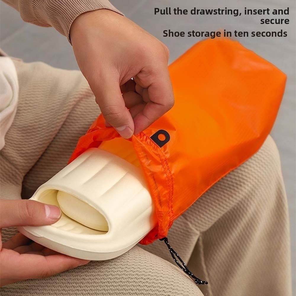 ถุงเก็บรองเท้าแบบมีเชือกผูก ป้ - Shoe Bag Dust บทวิจารณ์และราคา