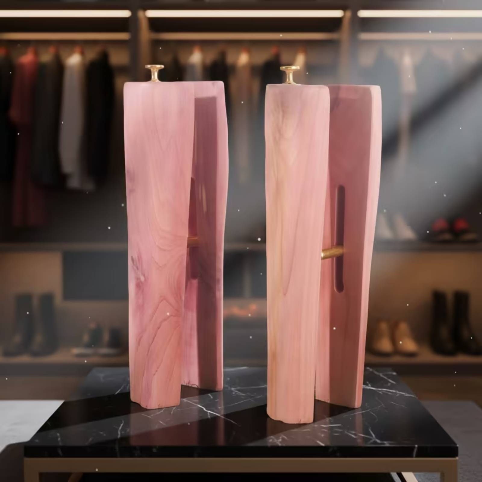 ที่ยืดรองเท้าบูททรงสูงแบบปรับไ - Shoe Tree Cedar บทวิจารณ์และราคา