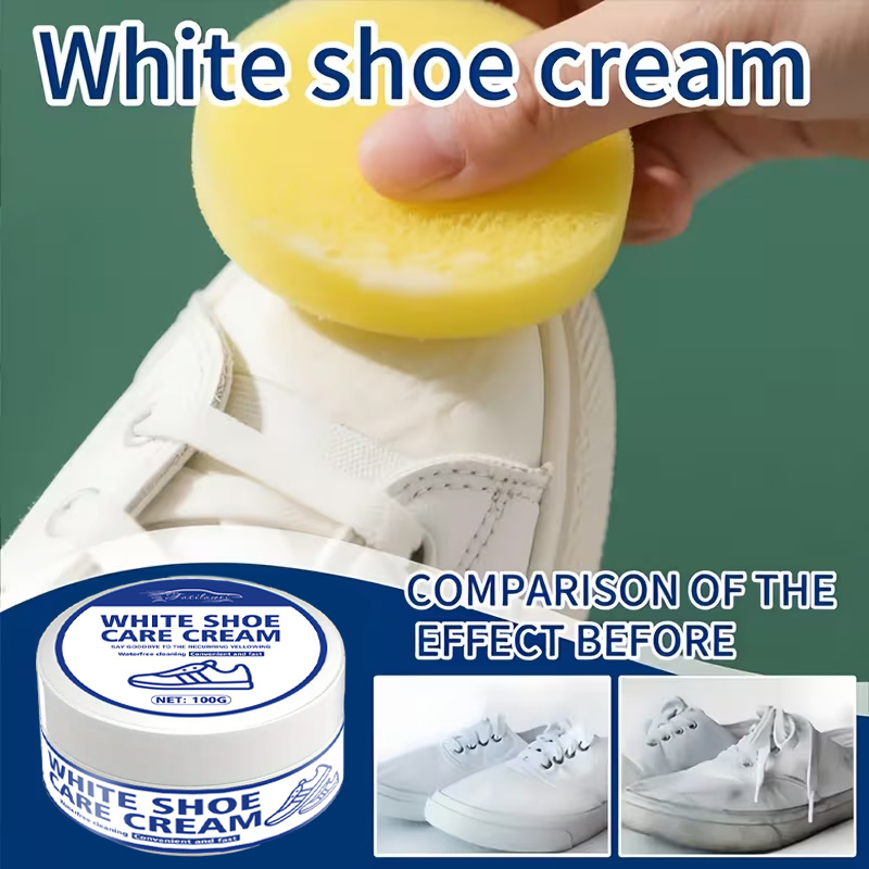 ครีมดูแลรองเท้าผ้าใบสีขาวพร้อม - Sneaker Care Whitener บทวิจารณ์และราคา