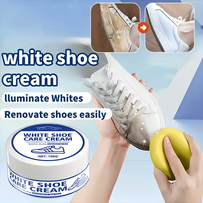 ครีมดูแลรองเท้าผ้าใบสีขาวพร้อม - Sneaker Care Whitener บทวิจารณ์และราคา