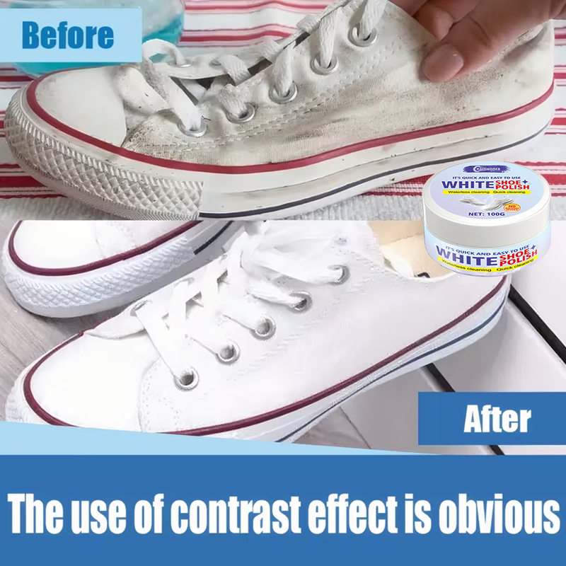 ครีมดูแลรองเท้าสีขาว น้ำยาขัดแ - Sneaker Care Whitener บทวิจารณ์และราคา