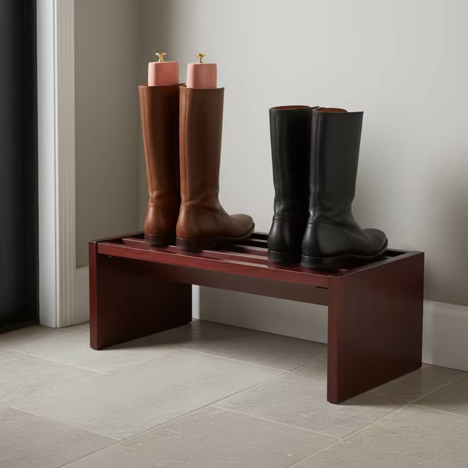 ที่ยืดรองเท้าบูททรงสูง ปรับขนา - Shoe Tree Cedar บทวิจารณ์และราคา