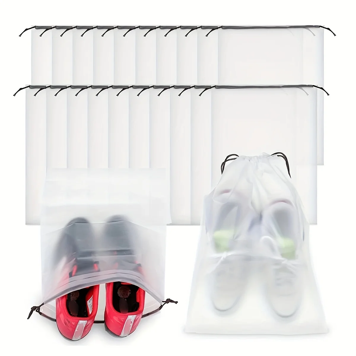 [ชุดกระเป๋าใส่รองเท้าสำหรับเดิ - Shoe Bag Dust บทวิจารณ์และราคา